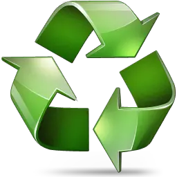 Recycle green icon PNG