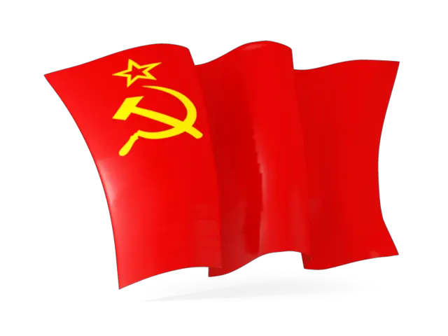 Soviet Union flag PNG