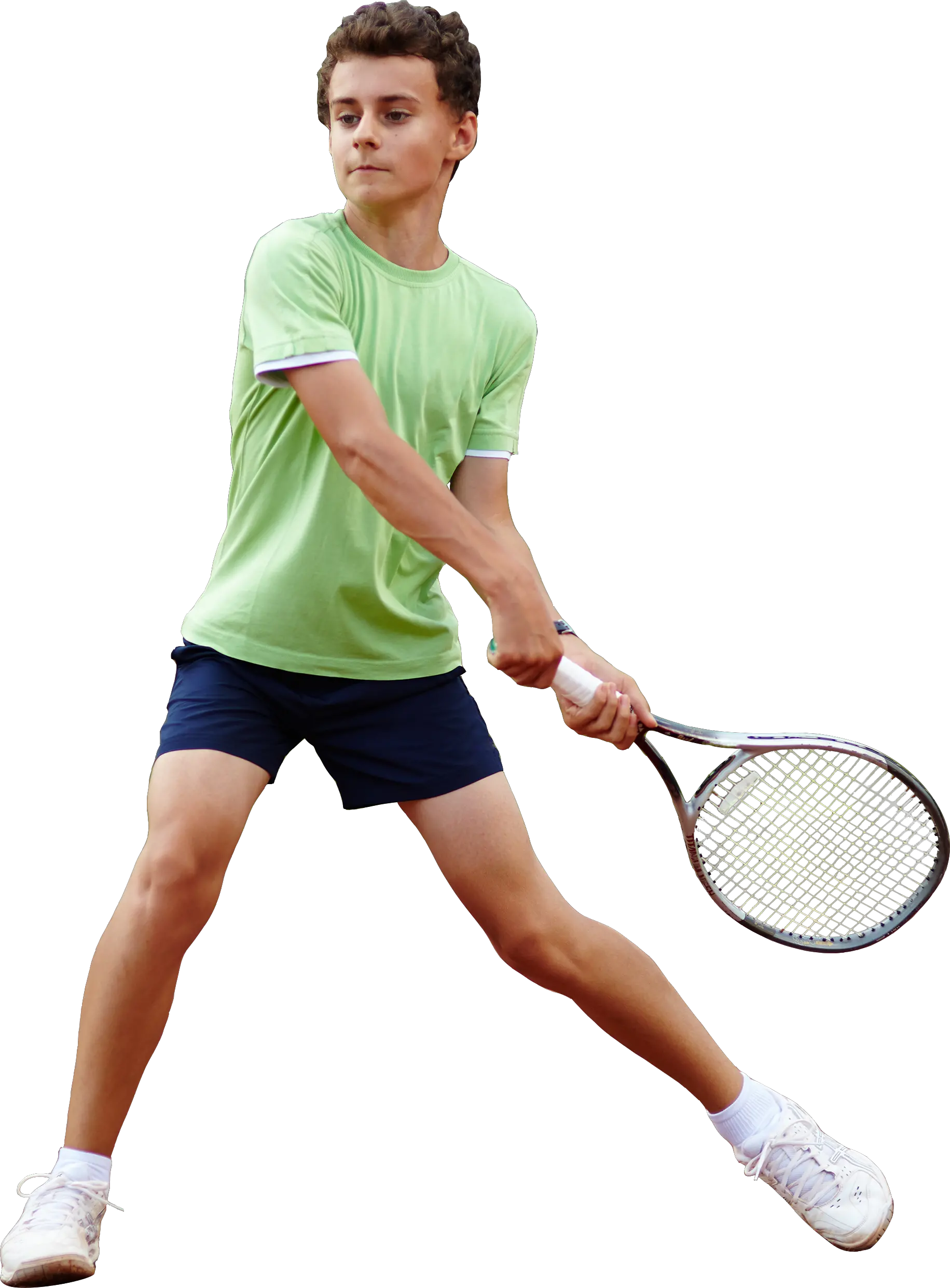 Tennis player boy PNG image