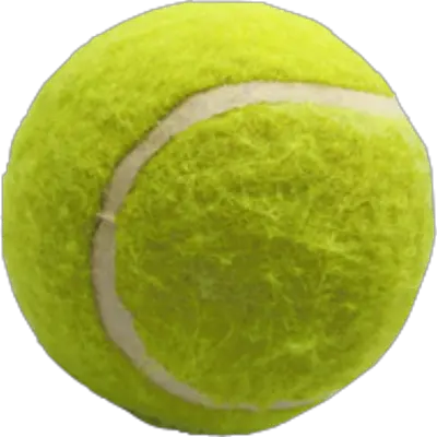 Tennis green ball PNG image