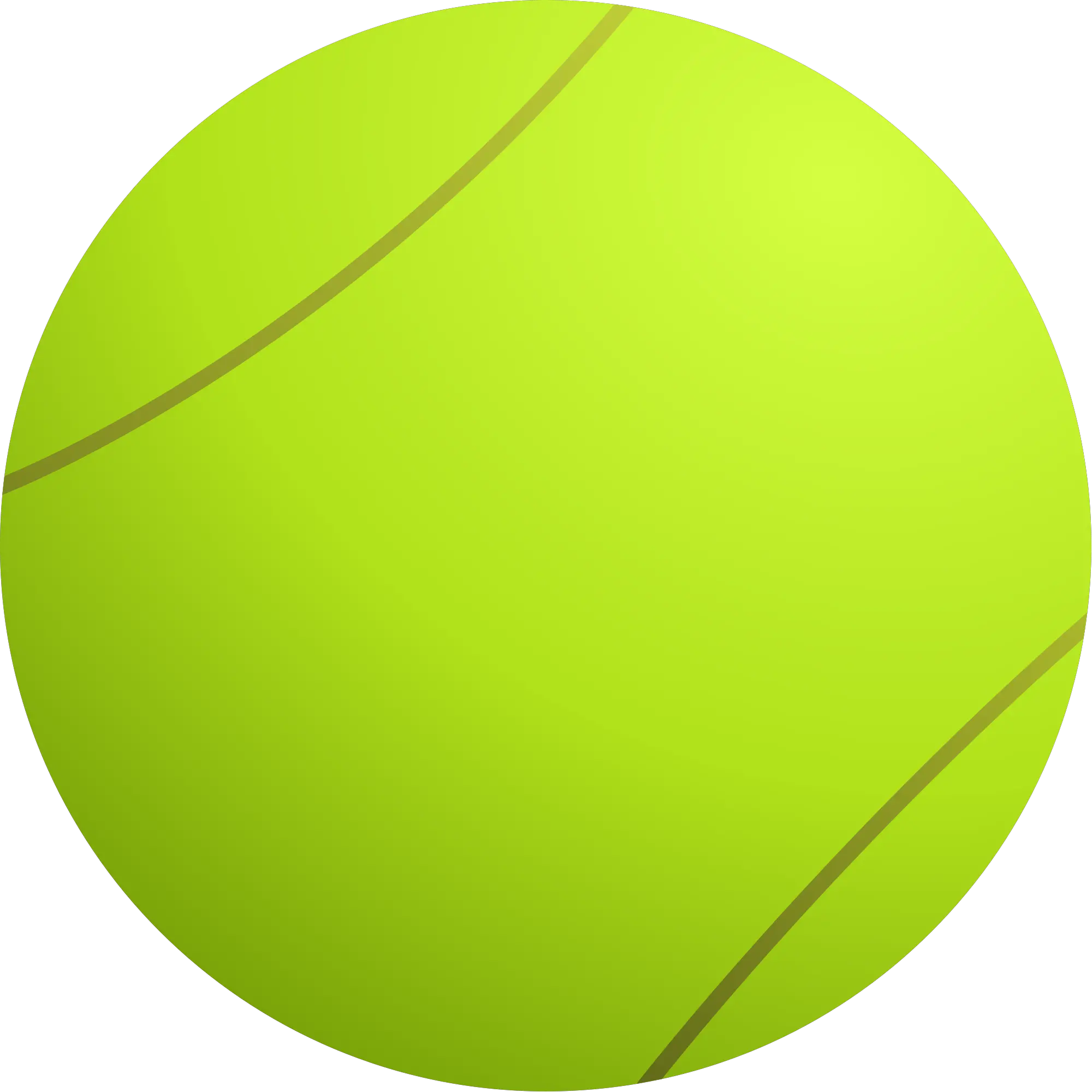 Tennis ball PNG image