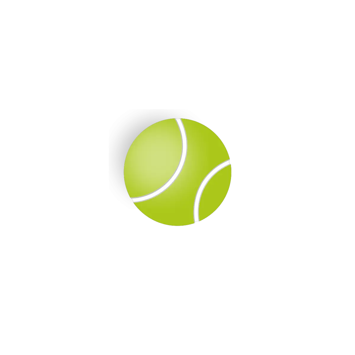 Tennis ball PNG image