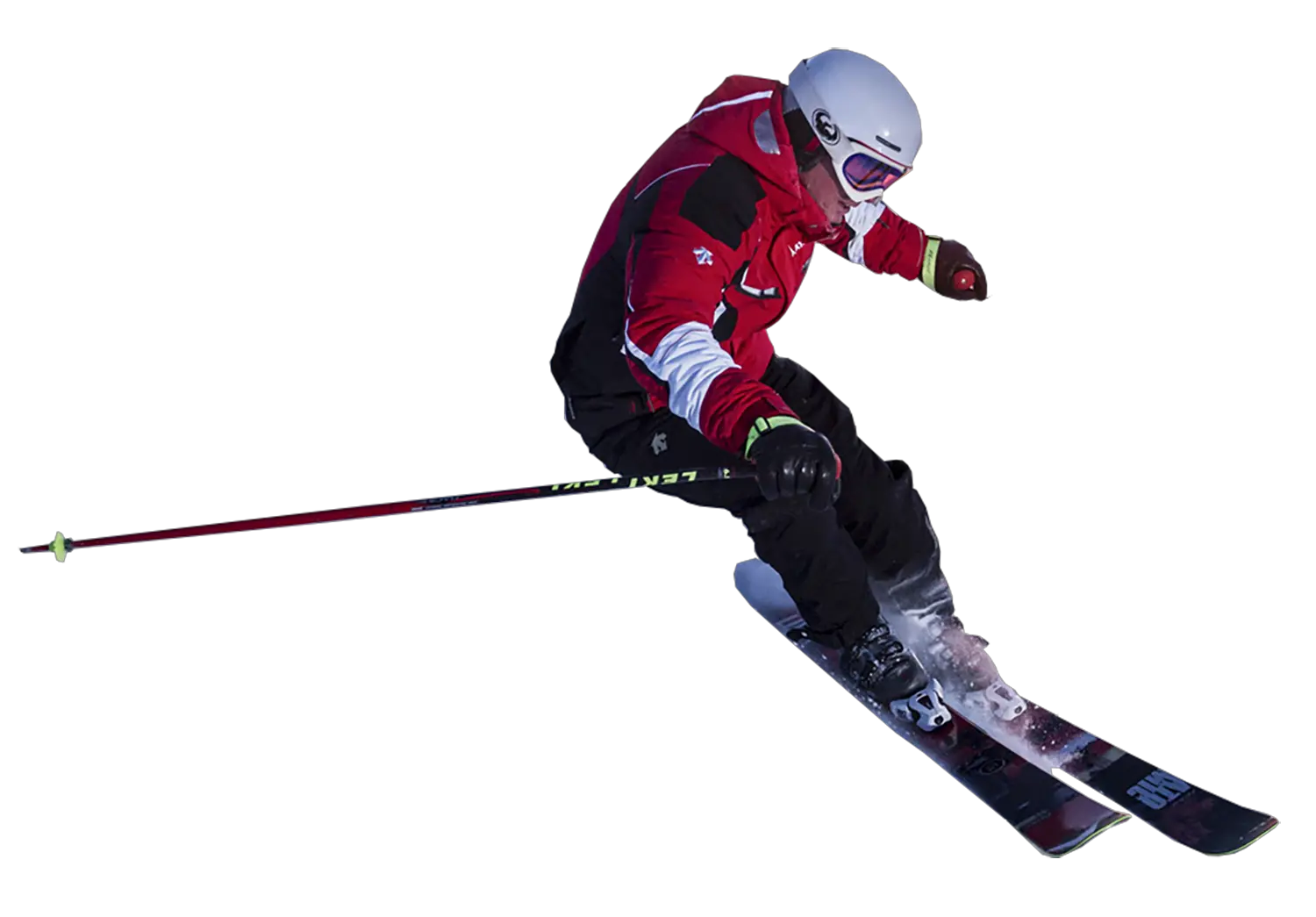 Skiing PNG