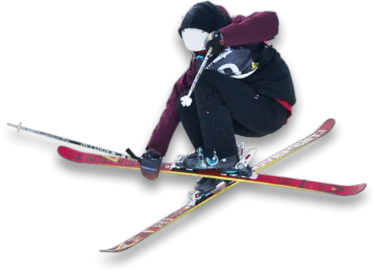 Skiing PNG