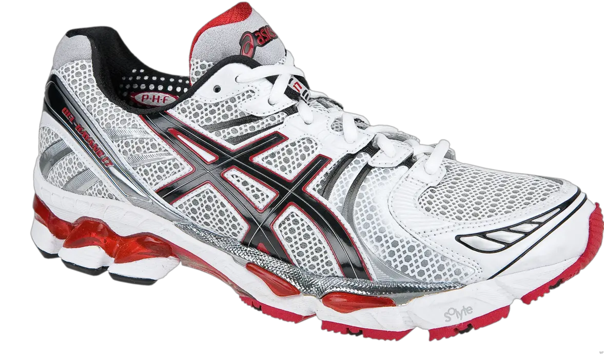 Asics running shoes PNG image