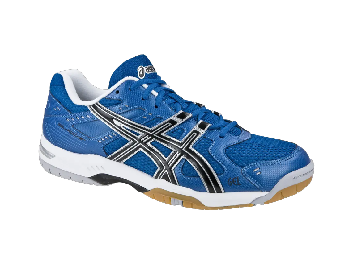 Blue Asics running shoes PNG image
