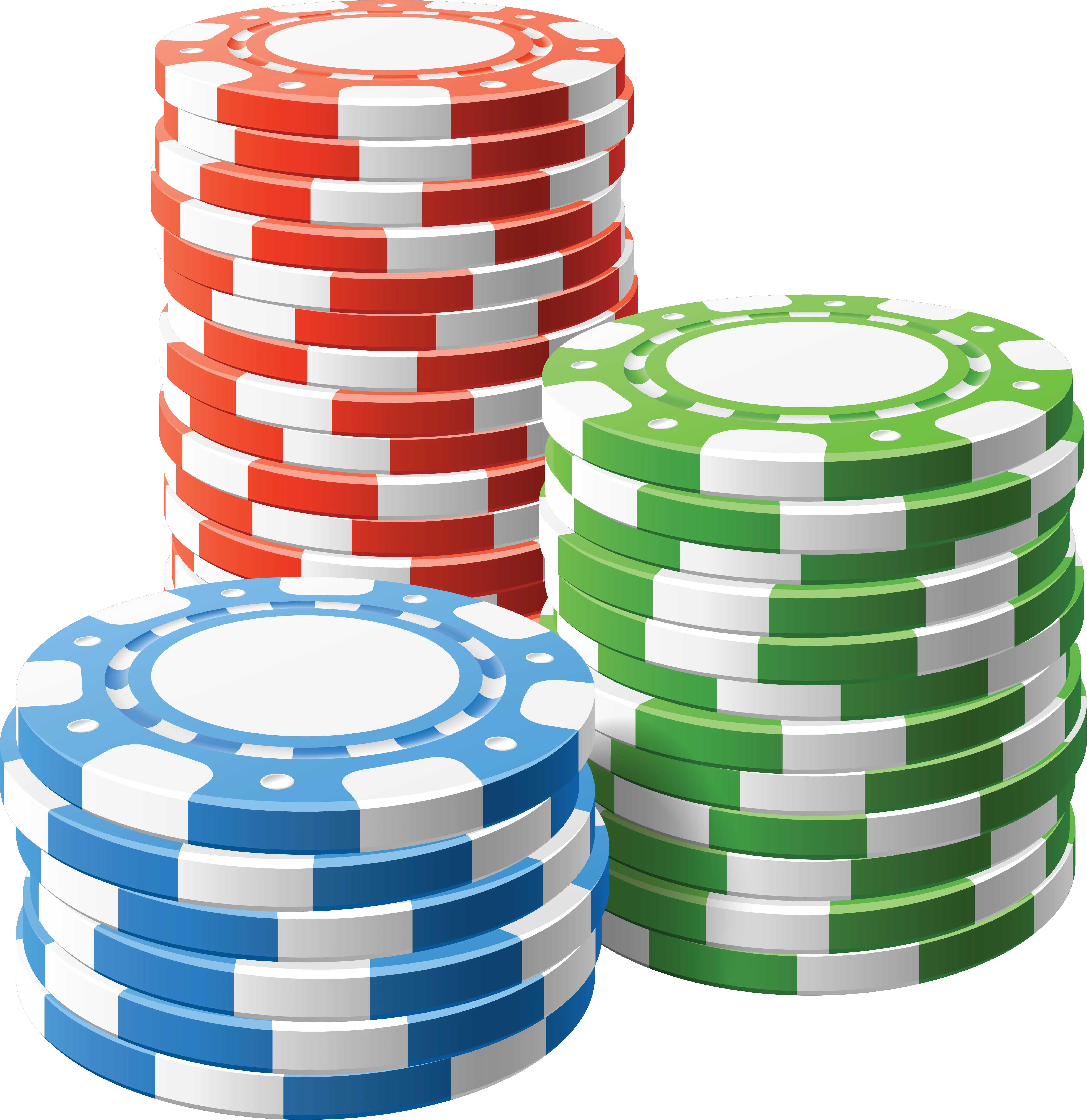 Poker chips PNG