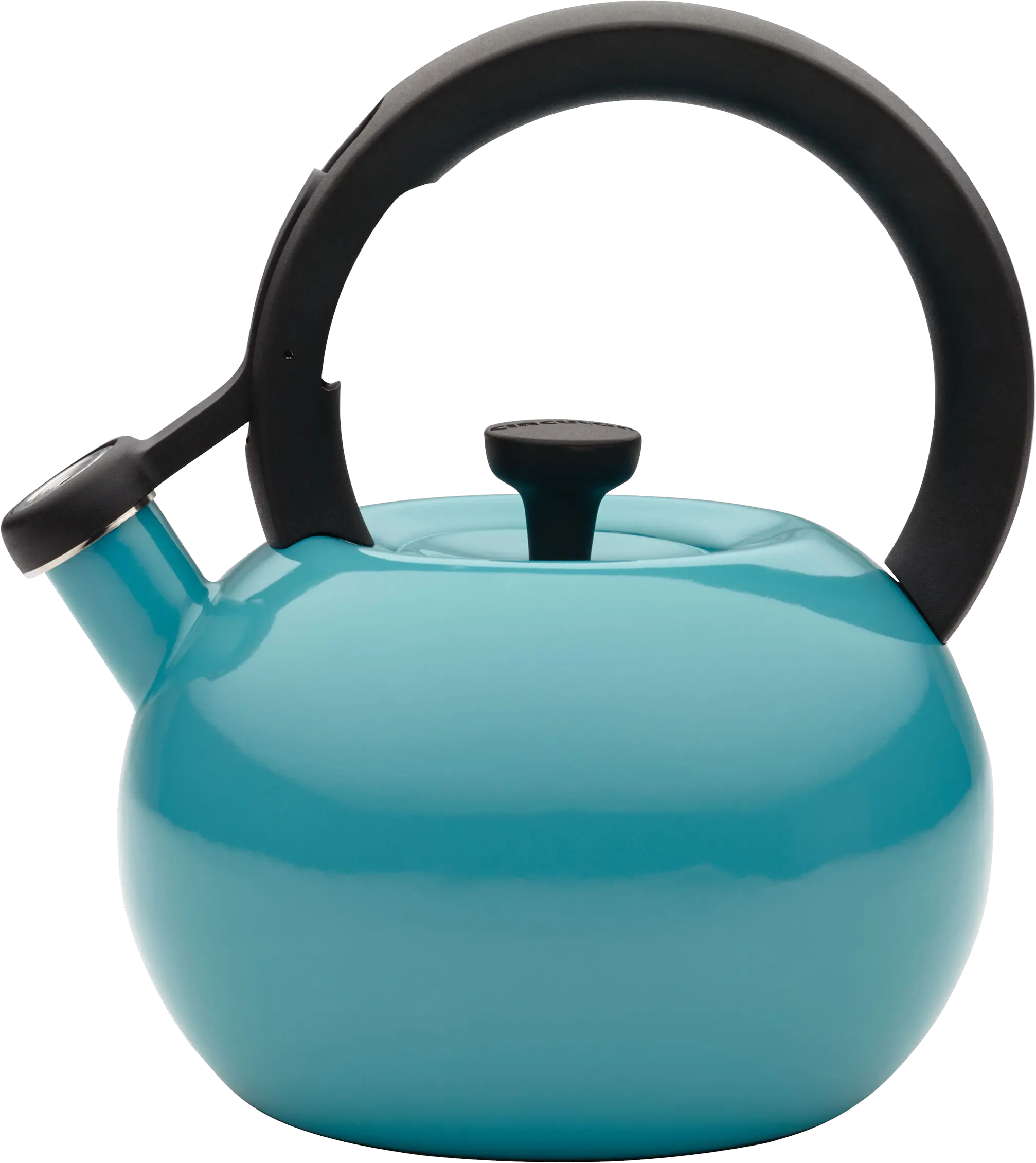 Blue kettle PNG image