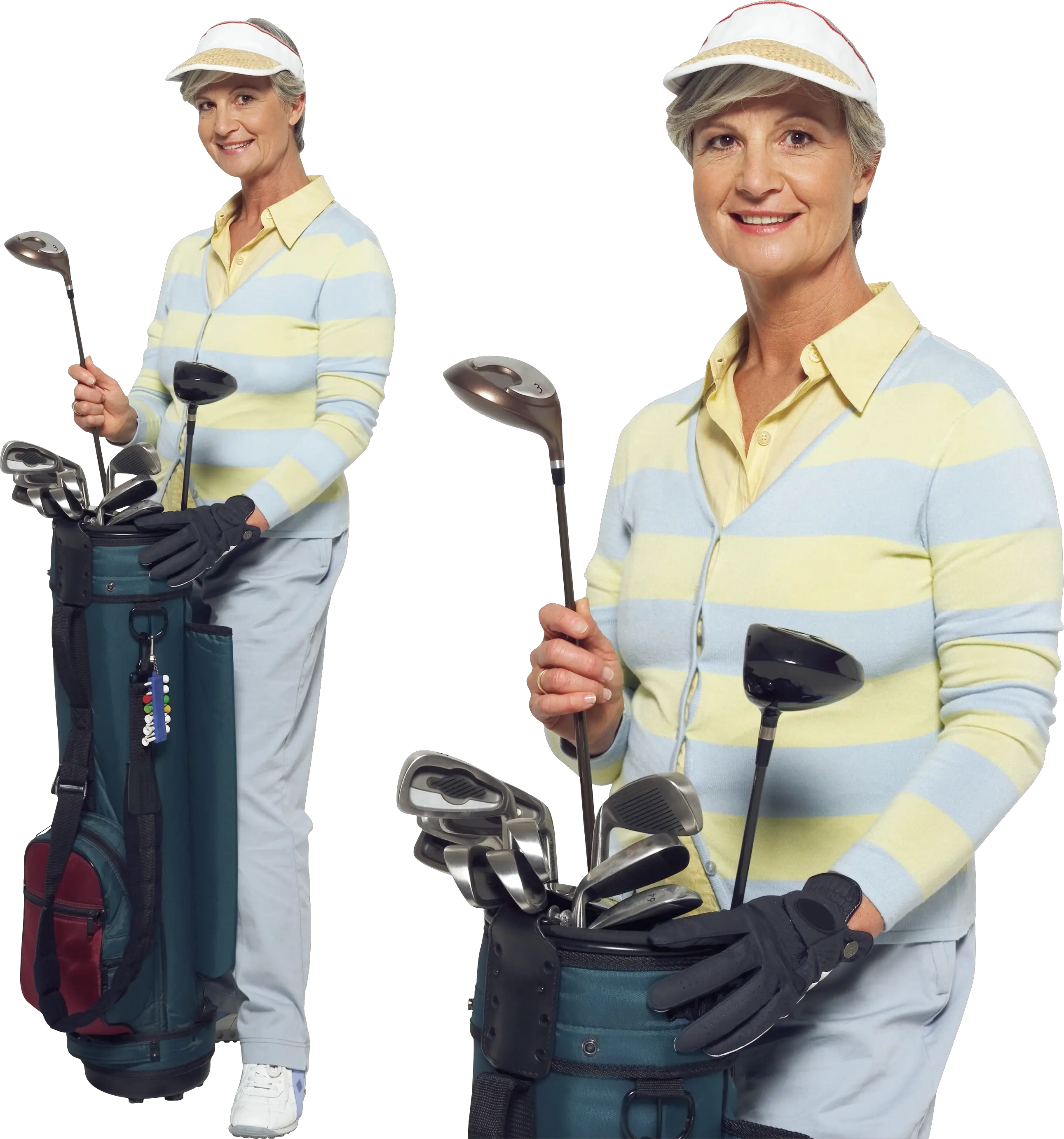 Golf player PNG