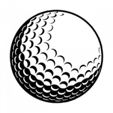Golf ball PNG