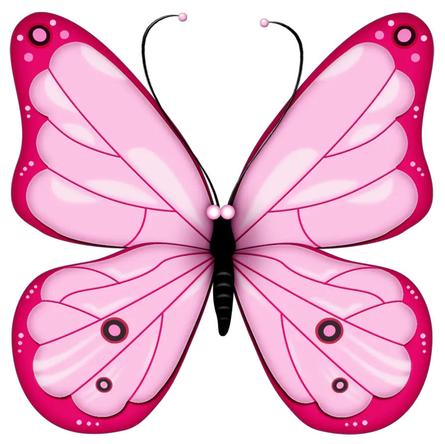 Pink butterfly PNG image butterflies