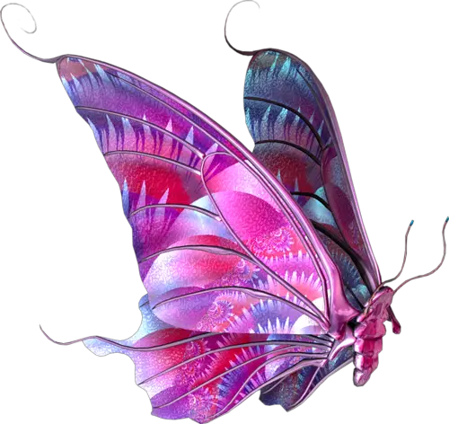 flying butterfly PNG image