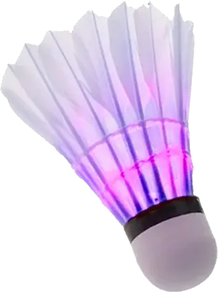 Badminton volant PNG image