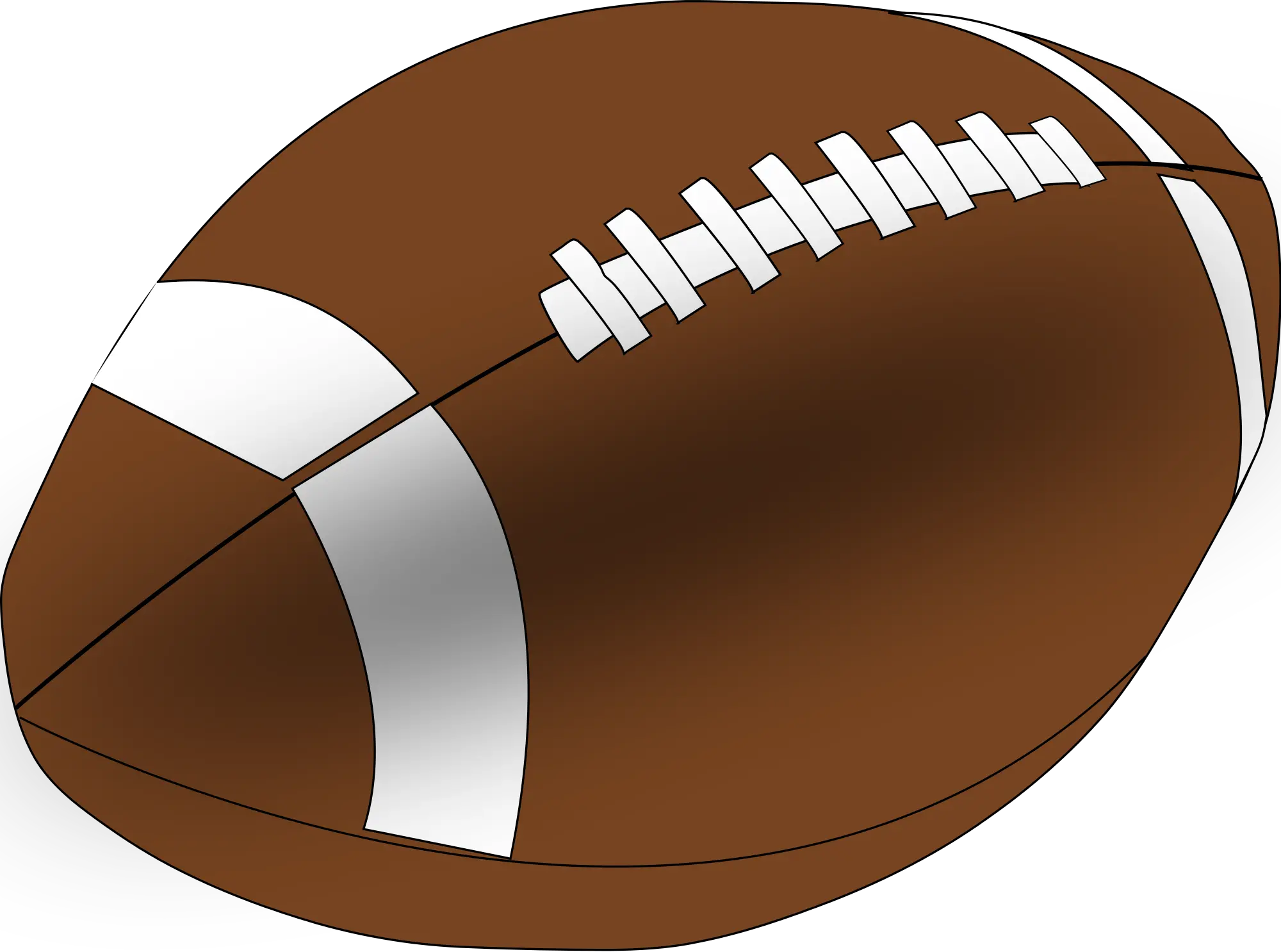 American football ball PNG