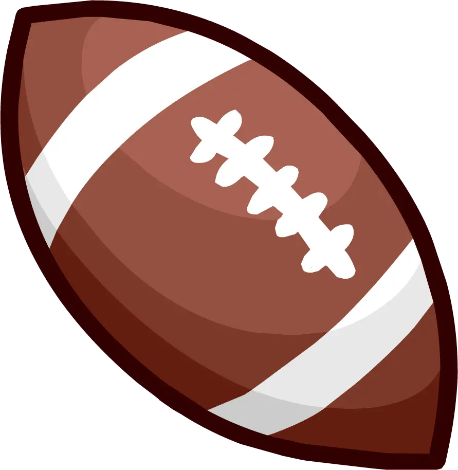 American football ball PNG