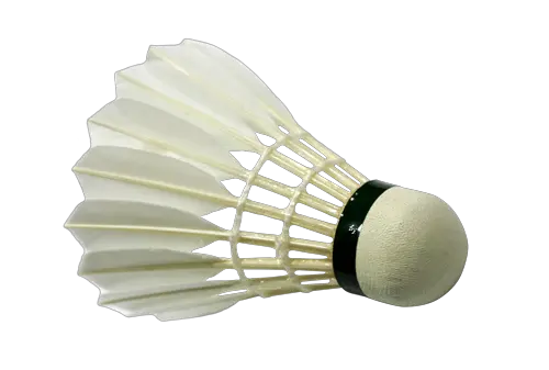 Badminton volant PNG image