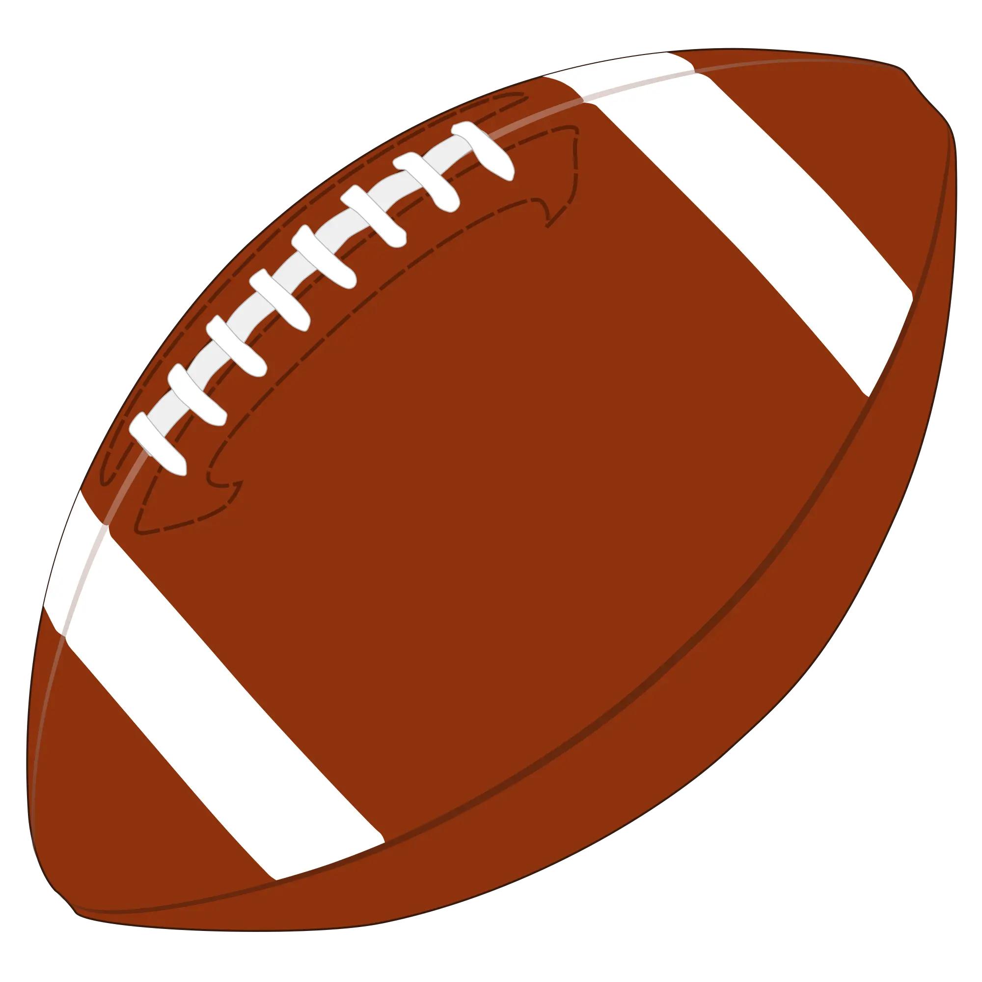 American football ball PNG