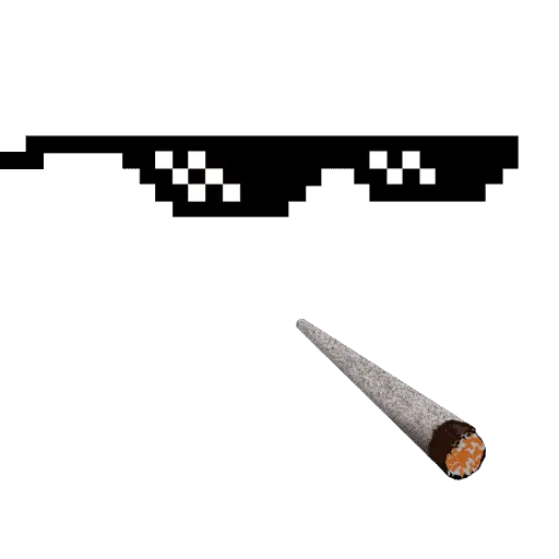 Thug life glasses PNG