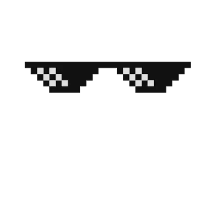 Thug life glasses PNG