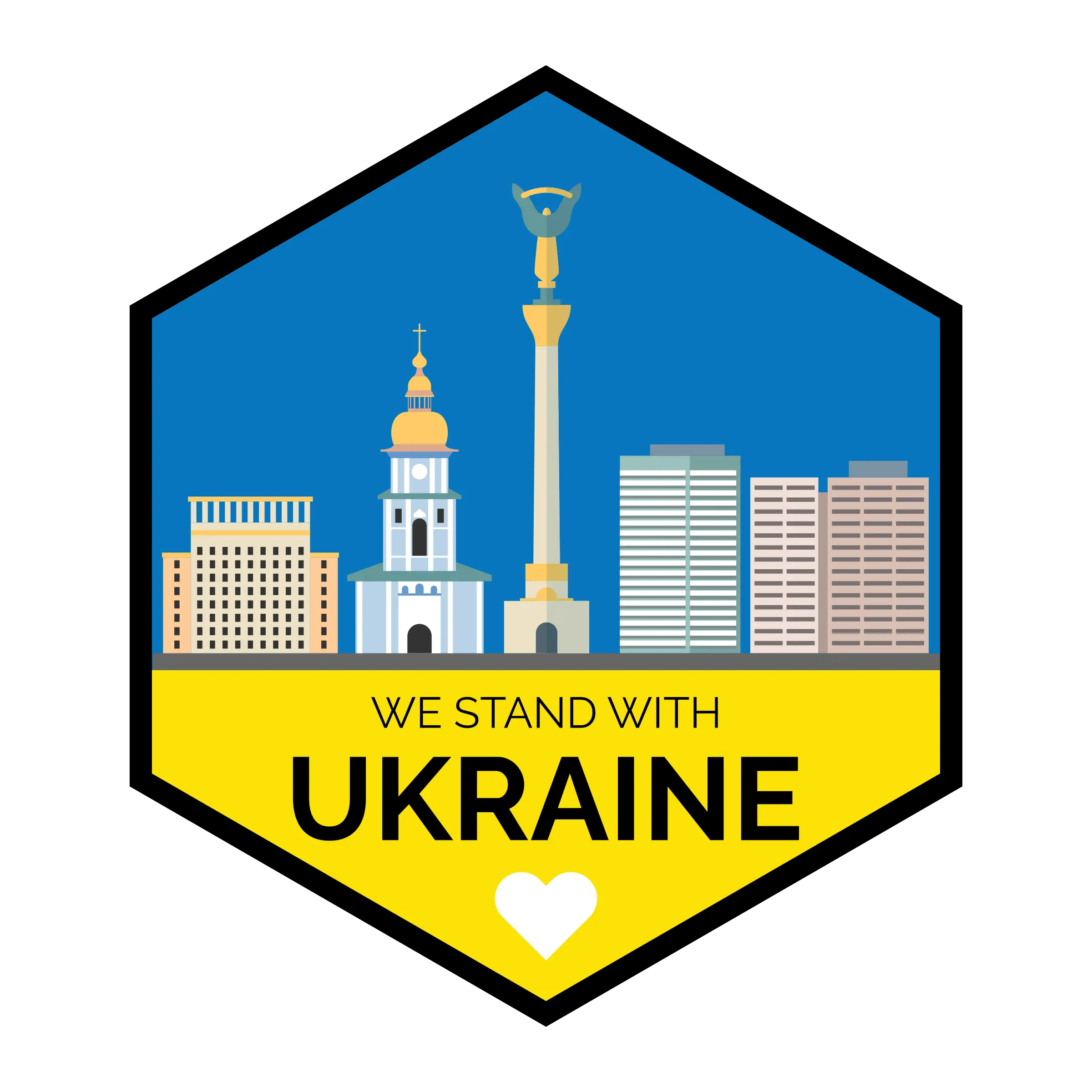We stand with Ukraine PNG