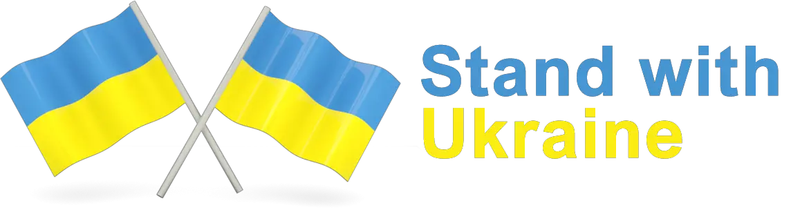 Stand with Ukraine PNG
