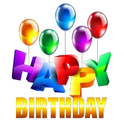 Happy Birthday PNG