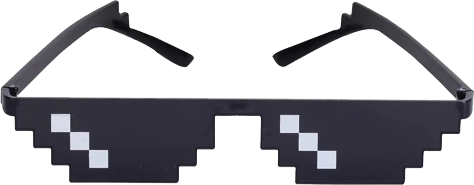 Thug life glasses PNG