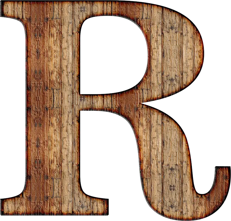 Letter R PNG