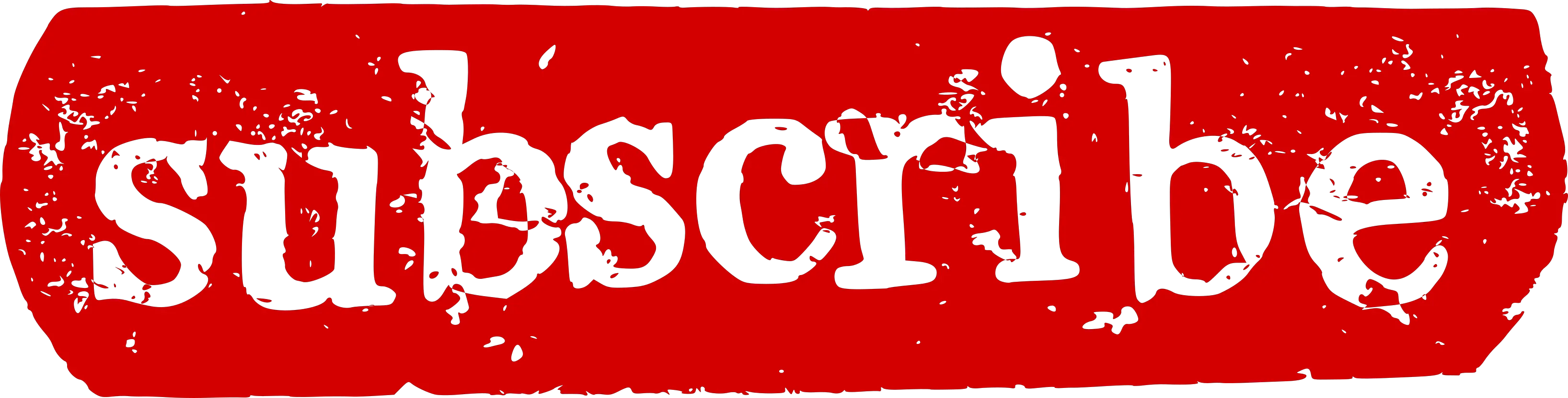 Subscribe button PNG