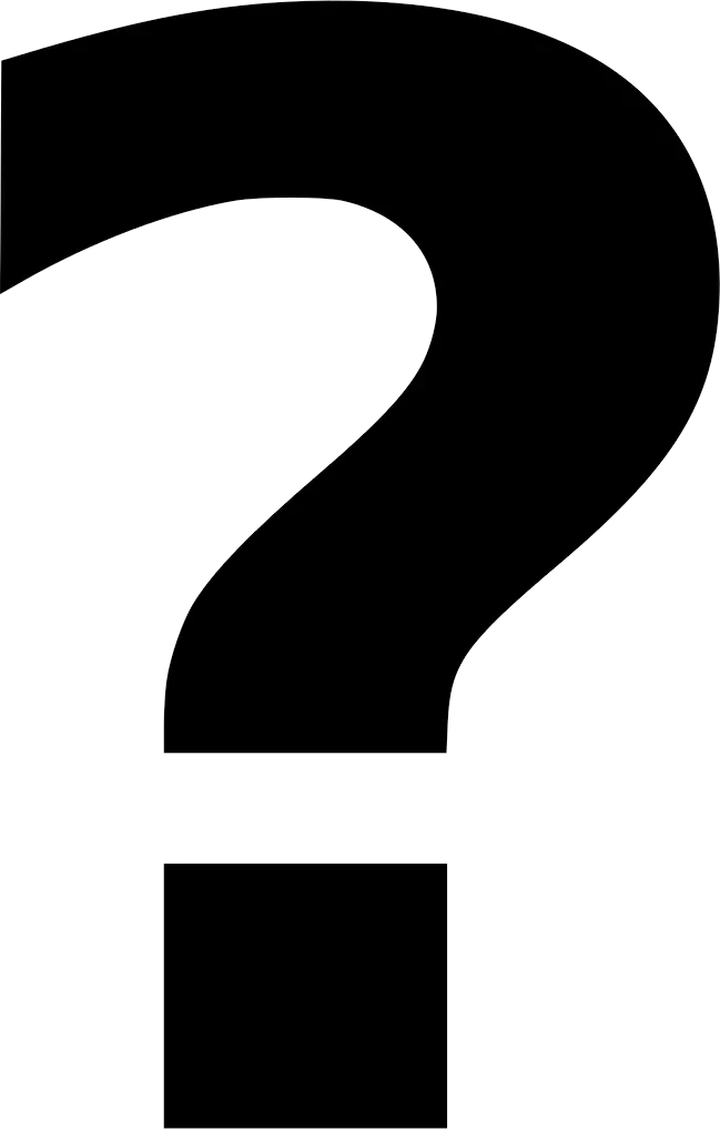 ? Question mark PNG