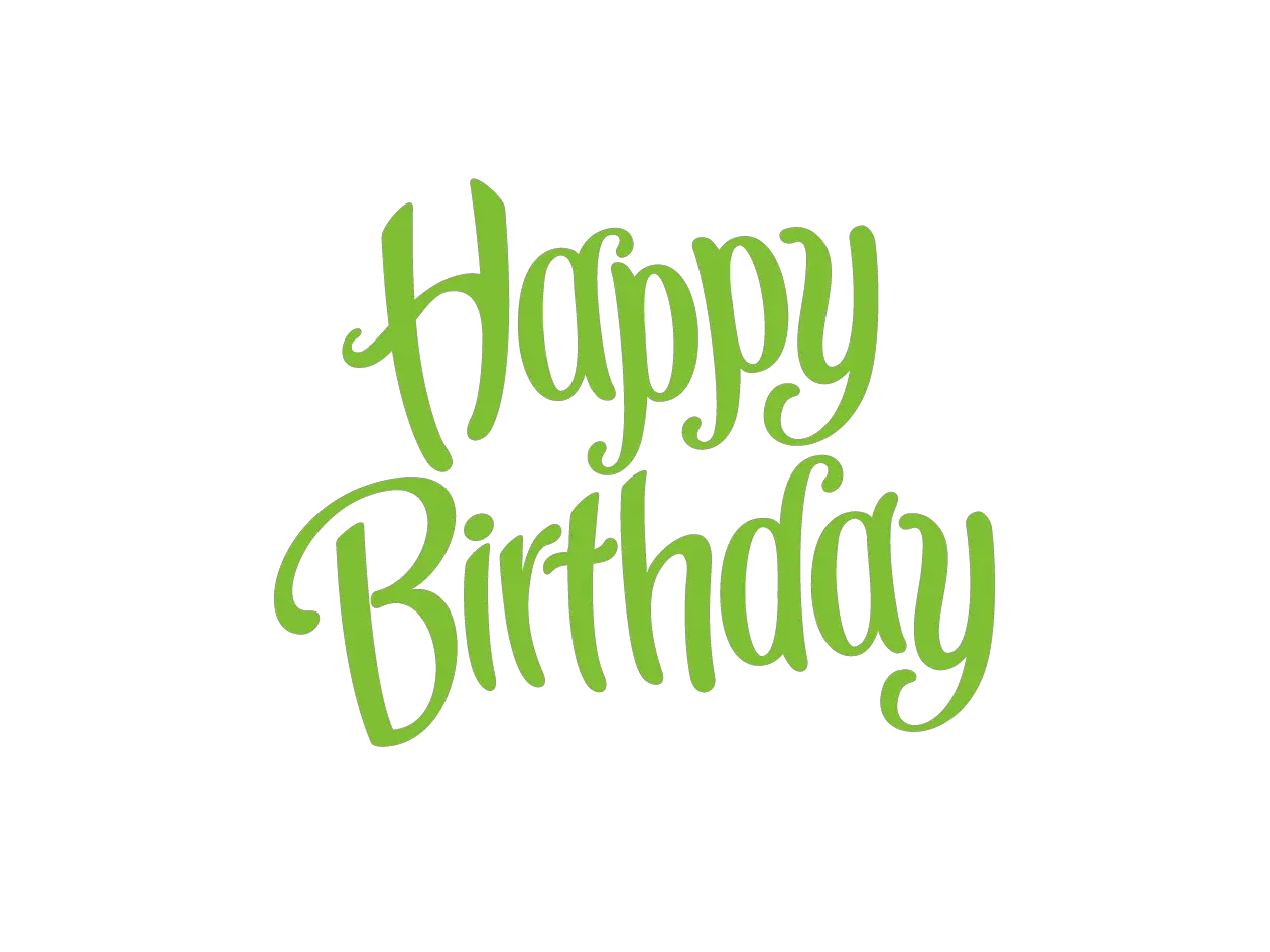 Happy Birthday PNG