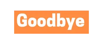Goodbye PNG transparent