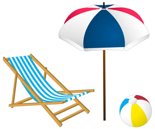 Sun lounger PNG