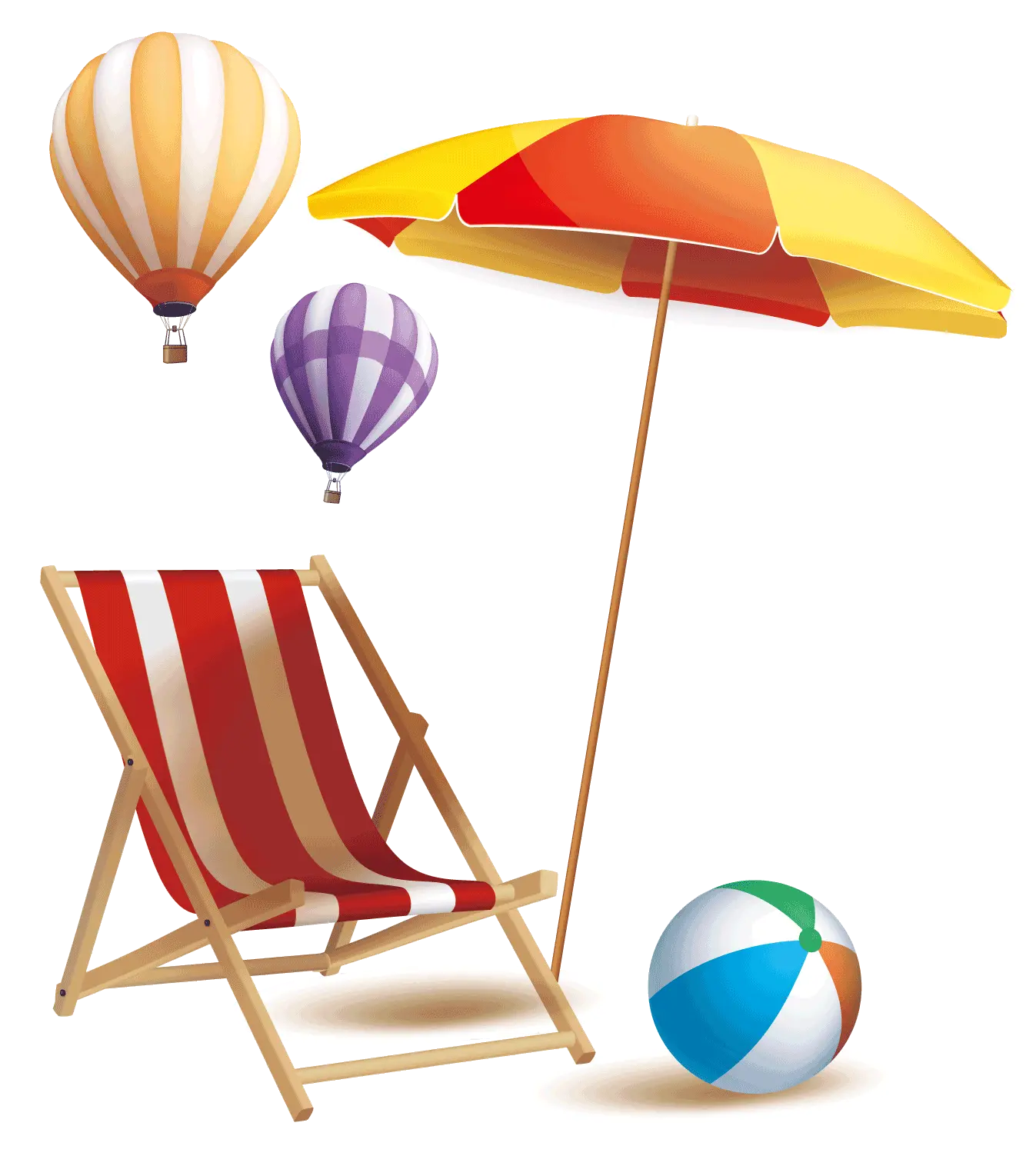 Sun lounger PNG