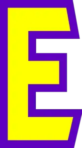 Letter E PNG