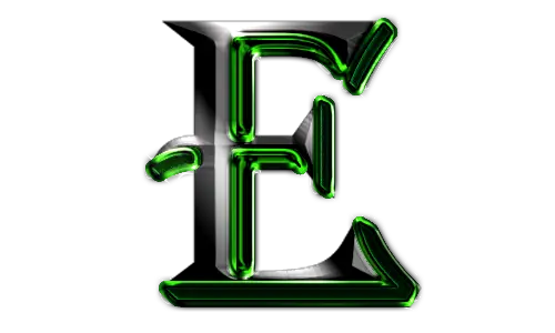 Letter E PNG