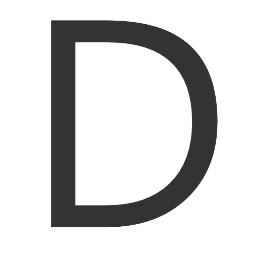 letter D PNG