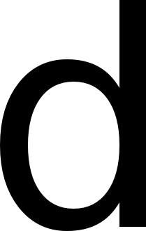 letter D PNG
