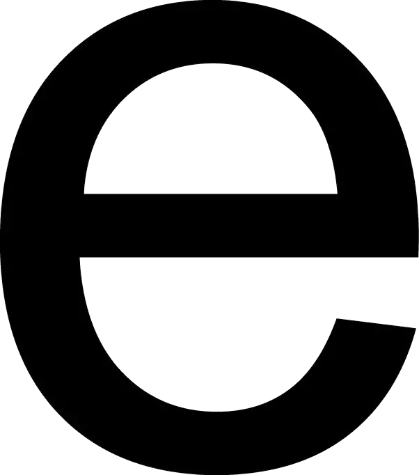 Letter E PNG