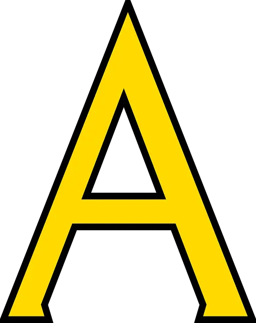 letter A PNG