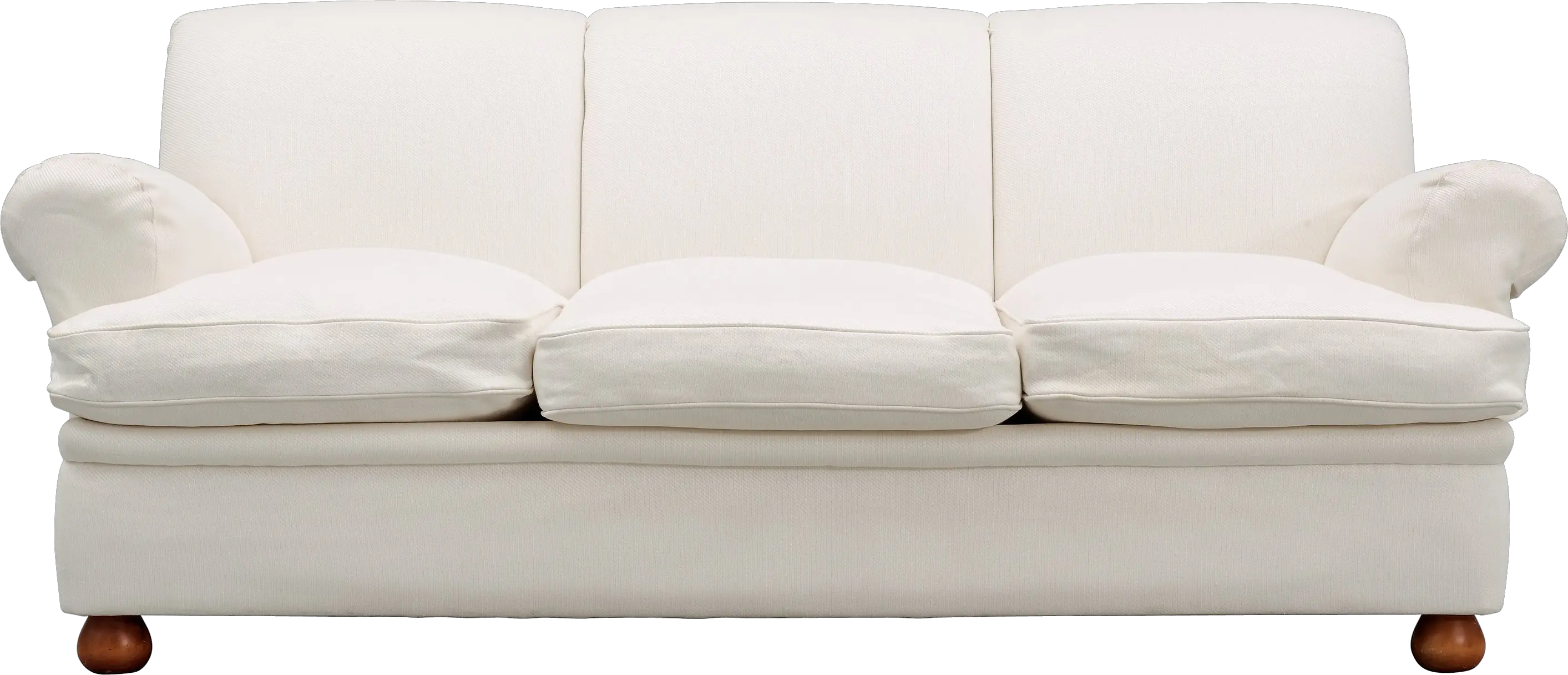 White sofa PNG image