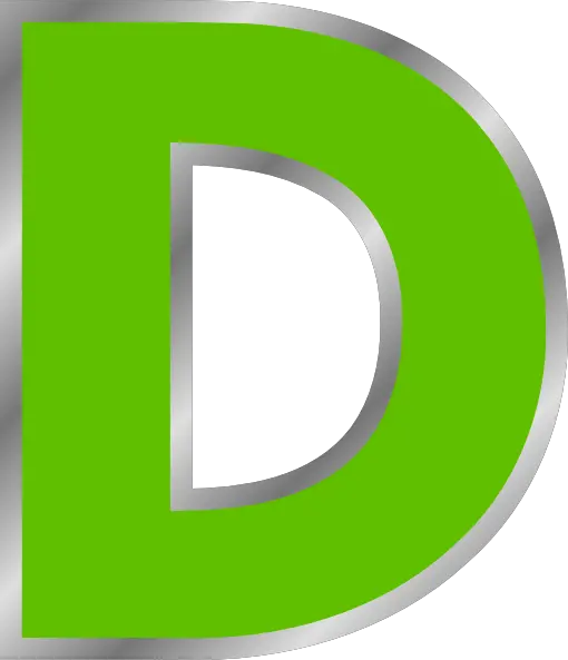 letter D PNG
