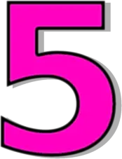 Number 5 PNG