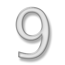 Number 9 PNG