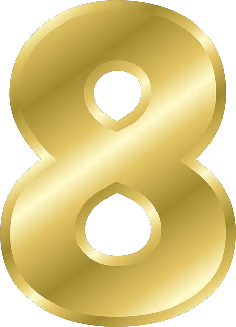number 8 PNG