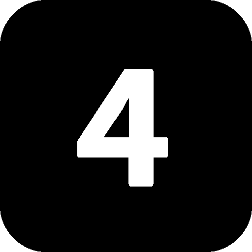 Number 4 PNG