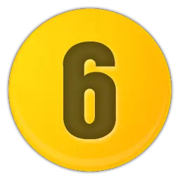 Number 6 PNG