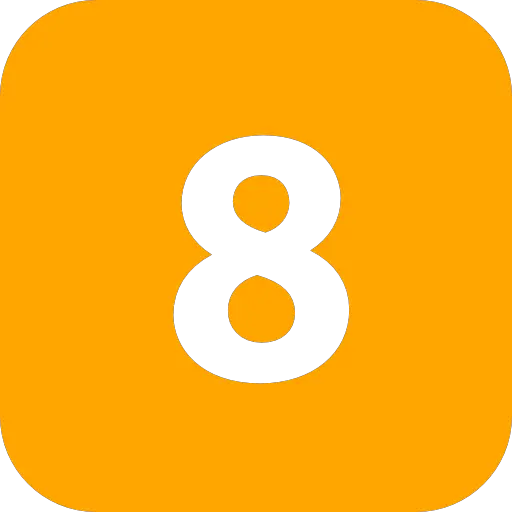 number 8 PNG