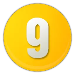 Number 9 PNG