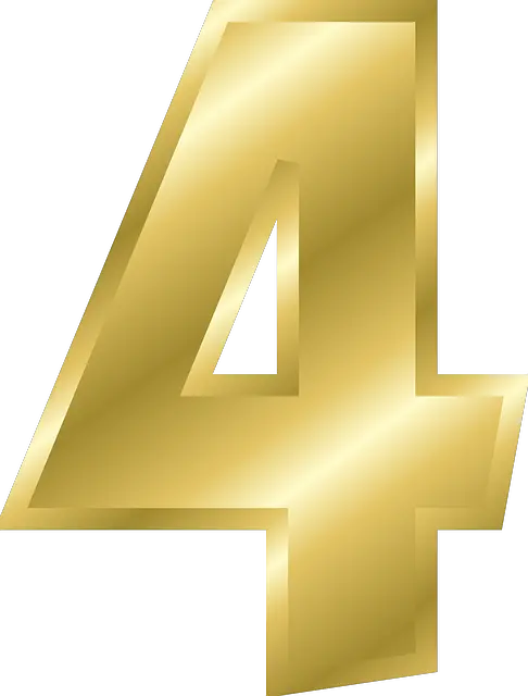 Number 4 PNG